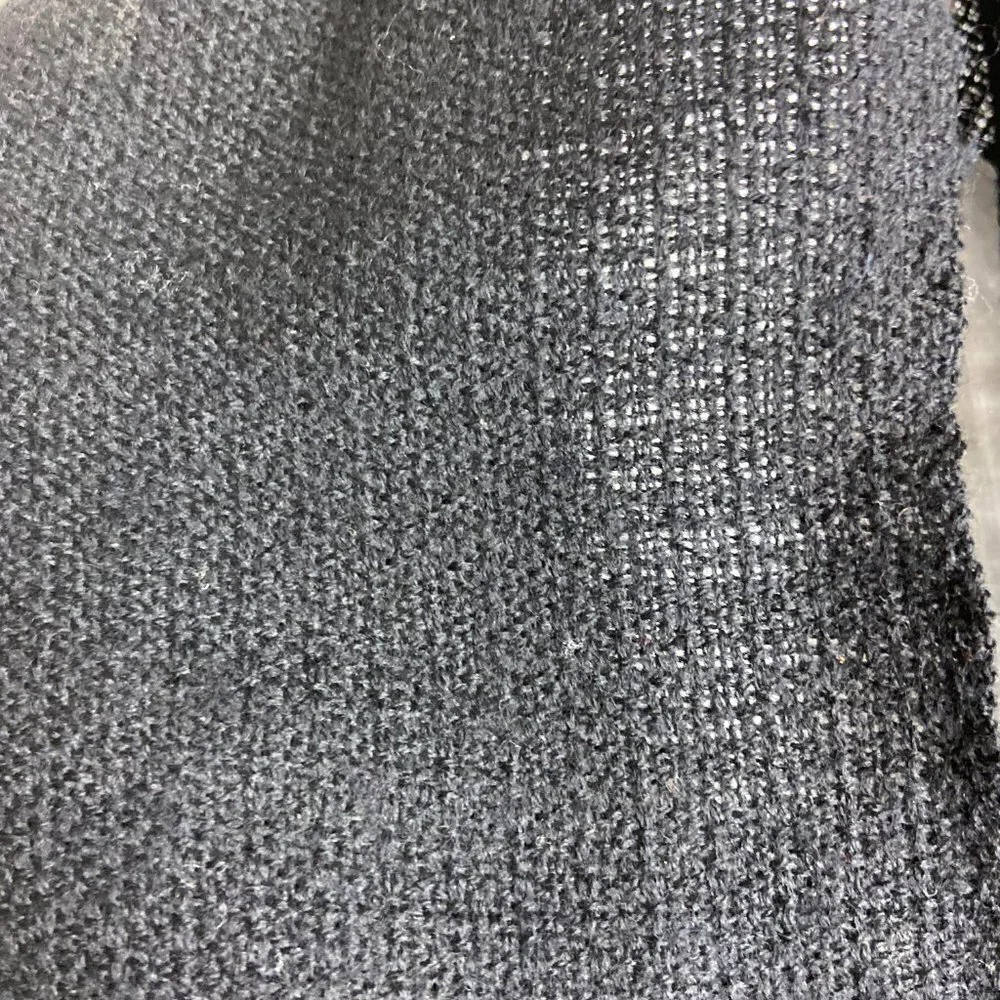 Vintage 100% Virgin Wool Scarf  Shawl Hand- woven Hong Kong